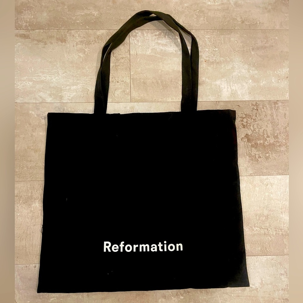 Reformation tote bag